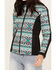 Image #3 - RANK 45® Women's Atha Geo Print Softshell Jacket, Green, hi-res