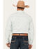 Image #4 - Panhandle Select Men's Medallion Print Long Sleeve Snap Stretch Western Shirt, White, hi-res