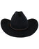 Image #3 - Cody James Lamarie 3X Felt Cowboy Hat, Black, hi-res