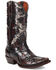 Image #1 - Dan Post Men's Emilio Outlay Western Boots - Snip Toe, Black, hi-res