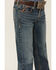 Image #2 - Ariat Boys' Murphy Slim Straight Denim Jeans, Blue, hi-res