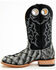 Image #3 - Cody James Men's Exotic Pirarucu Western Boots - Broad Square Toe , Black, hi-res