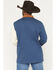 Image #4 - Kimes Ranch Men's Marx Rugby Block Long Sleeve Polo Shirt, Dark Blue, hi-res