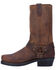 Dingo Dean Harness Boots - Square Toe, Dark Brown, hi-res