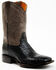 Image #1 - Cody James Men's Alligator Print Western Boots - Broad Square Toe, Black, hi-res