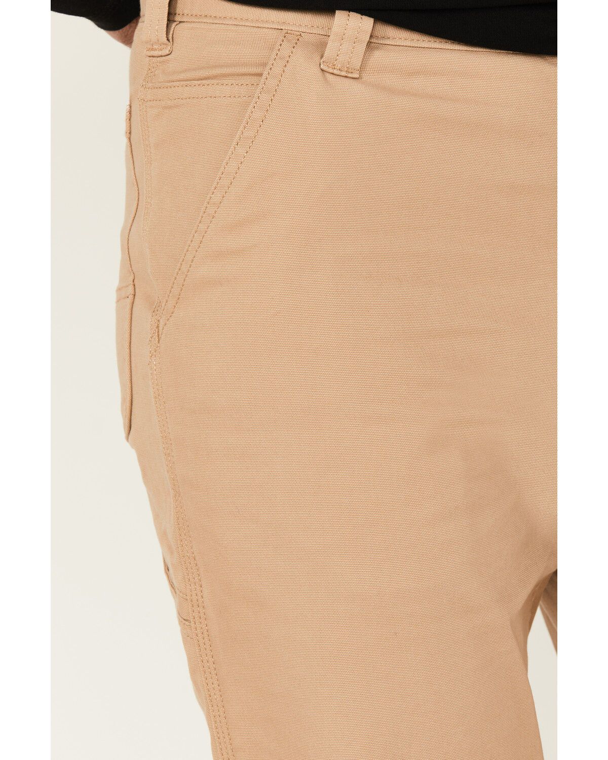 Image #2 - Carhartt Men's Rugged Flex Rigby Dungaree Stretch Work Pants, Tan, hi-res