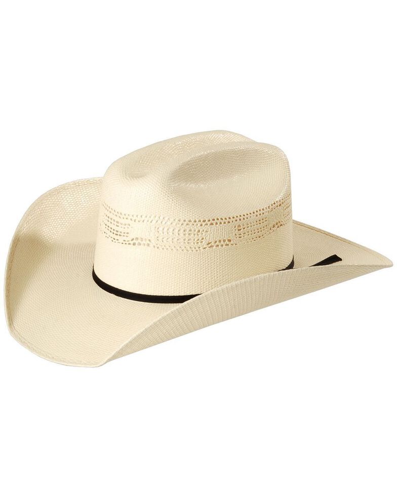 Justin 10X Cutter Straw Cowboy Hat Country Outfitter