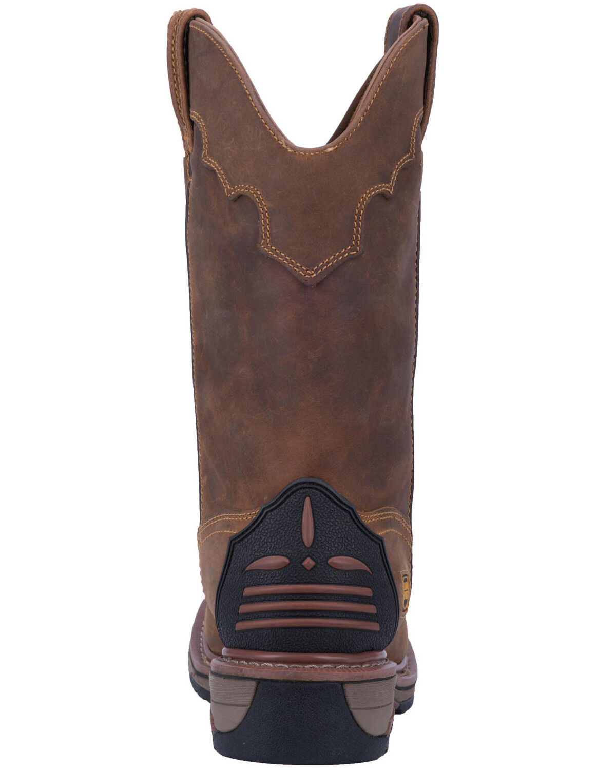 Image #5 - Dan Post Men's Blayde Waterproof Wellington Work Boots - Steel Toe, Saddle Tan, hi-res