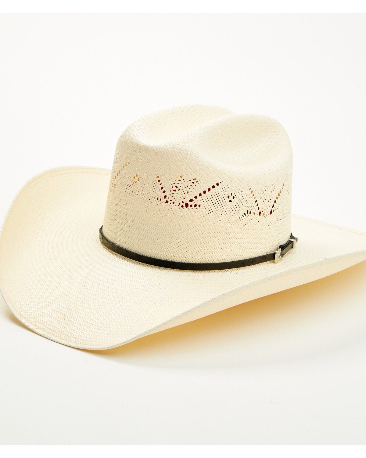 George Strait by Resistol Men's Codigo Straw Cowboy Hat, Natural, hi-res