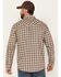 Image #4 - Cody James Men's FR Midweight Plaid Print Long Sleeve Pearl Snap Work Shirt, Rust Copper, hi-res