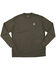 Wrangler Riggs Men's Crew Performance Long Sleeve Work T-Shirt - Big & Tall, Green, hi-res