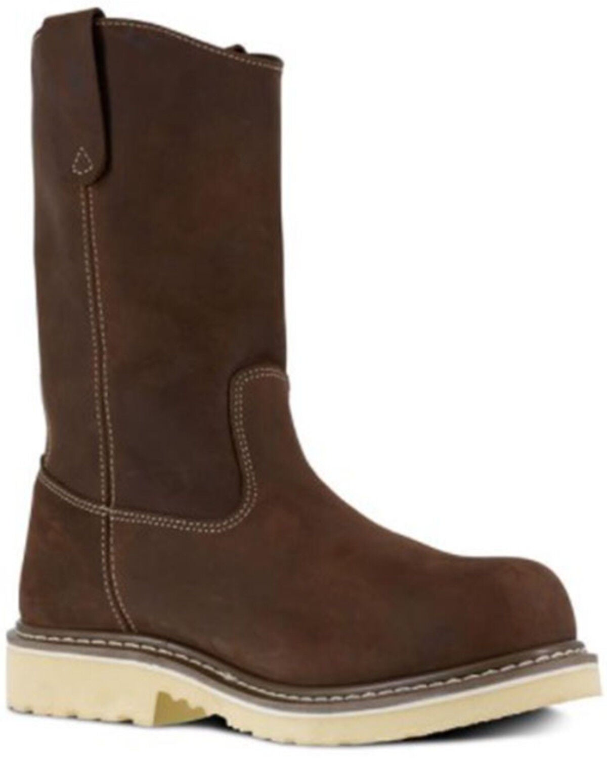 Iron Age Men's Solidifier Western Work Boots - Composite Toe, Brown, hi-res