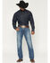 Image #1 - Ariat Men's M4 Kaden Butler Medium Wash Relaxed Straight Denim Jeans - Big, Medium Wash, hi-res