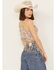 Image #4 - Rock & Roll Denim Women's Floral Fringe Sleeveless Tank, , hi-res
