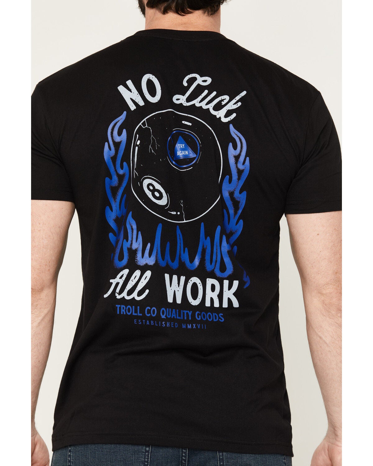 Image #4 - Troll Co Men's No Magic Short Sleeve Graphic T-Shirt, Black, hi-res