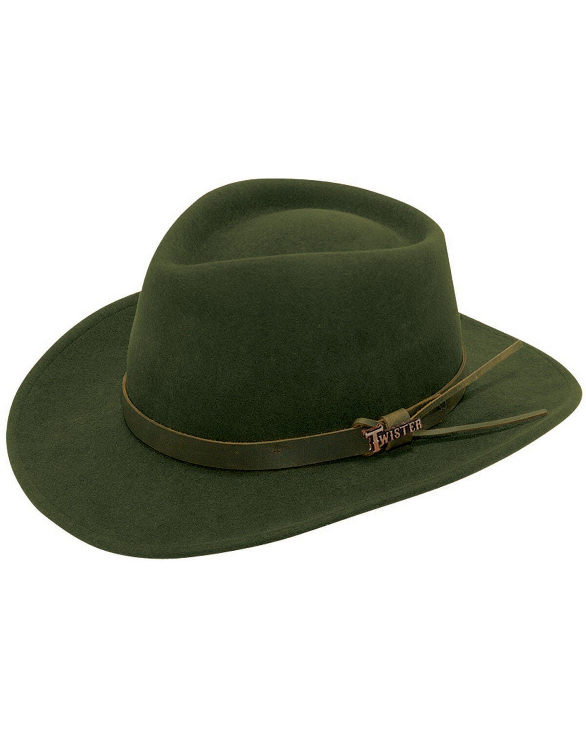 Image #1 - Twister Durango Crushable Felt Hat, , hi-res
