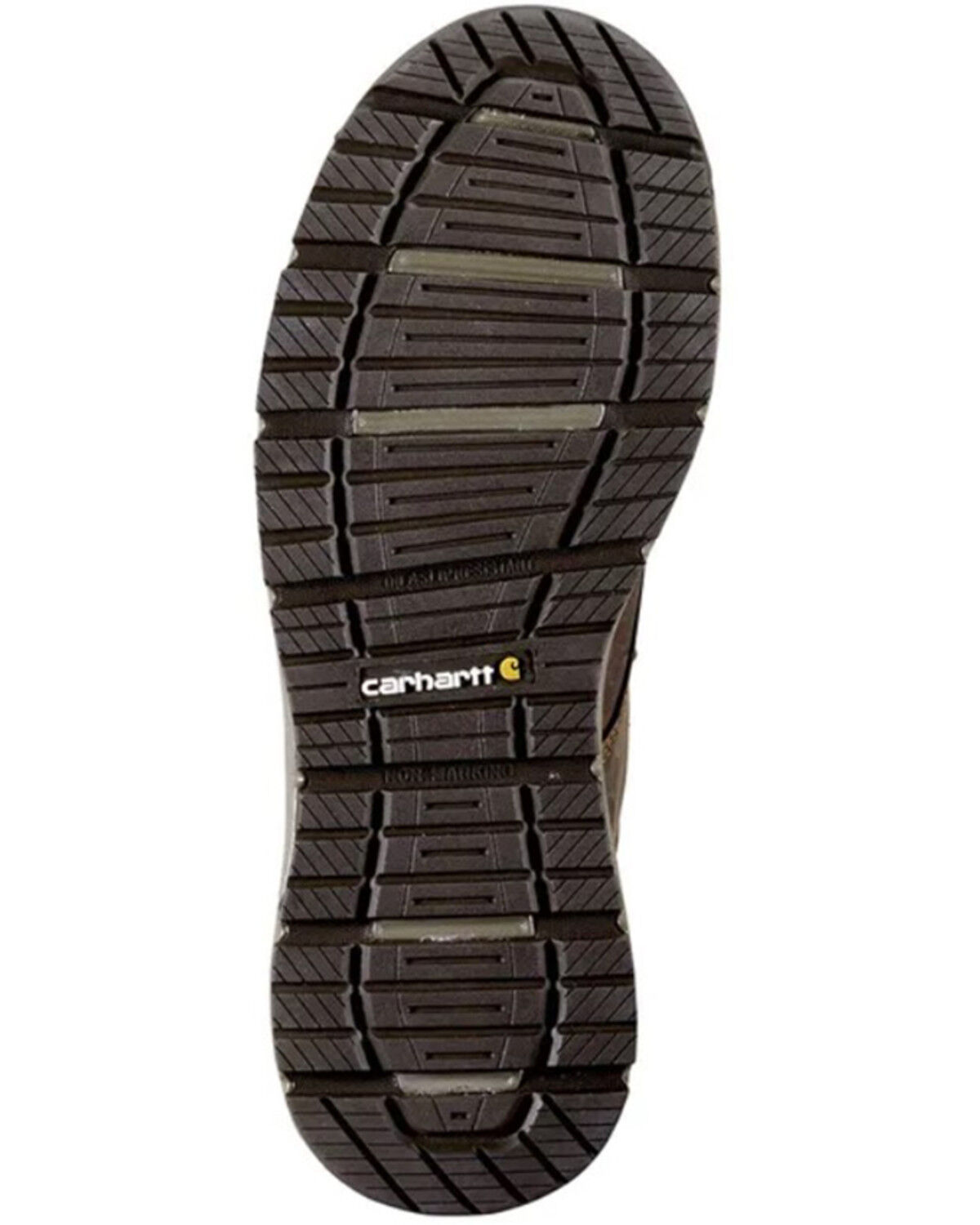 Image #7 - Carhartt Men's Millbrook Moc Work Boots - Steel Toe, Brown, hi-res