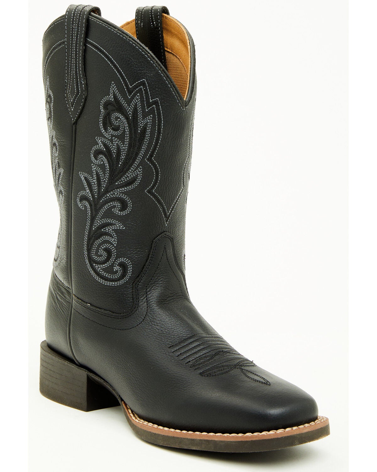 Shyanne Soltice&trade; Women's Faye Short Western Boots - Broad Square Toe, Black, hi-res