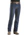 Image #2 - Wrangler Men's 13MWZ Jeans Cowboy Cut Original Fit Prewashed Jeans , Dark Stone, hi-res