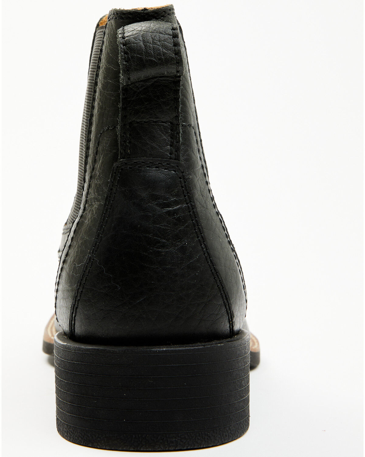Image #5 - Cody James Men's Ace Chelsea Boots - Broad Square Toe, Black, hi-res