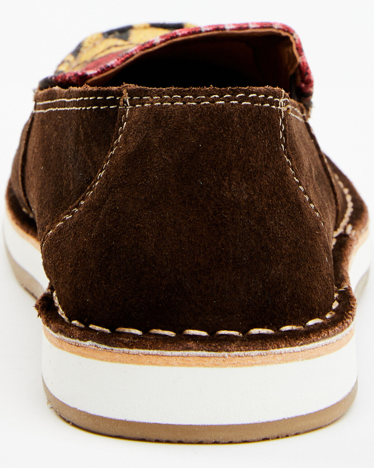 Image #5 - Myra Bag Women's Auburn Southwestern Slip-On Shoe - Moc Toe, Brown, hi-res