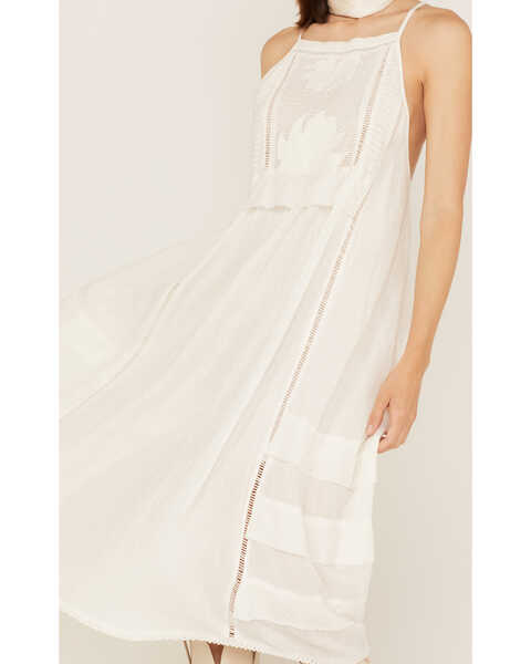 Image #3 - Talisman Women's Constellation Sleeveless Midi Dress, White, hi-res
