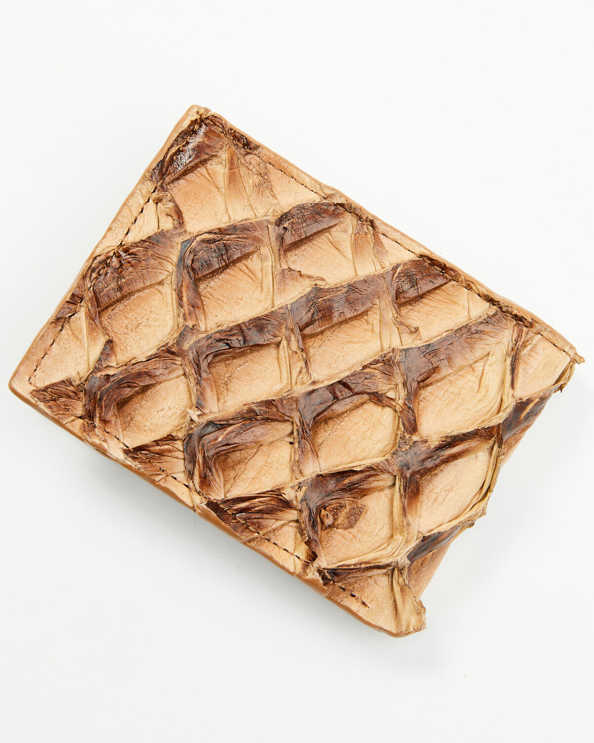 Image #3 - Cody James Men's Brownie Exotic Pirarucu Bifold Wallet, Lt Brown, hi-res