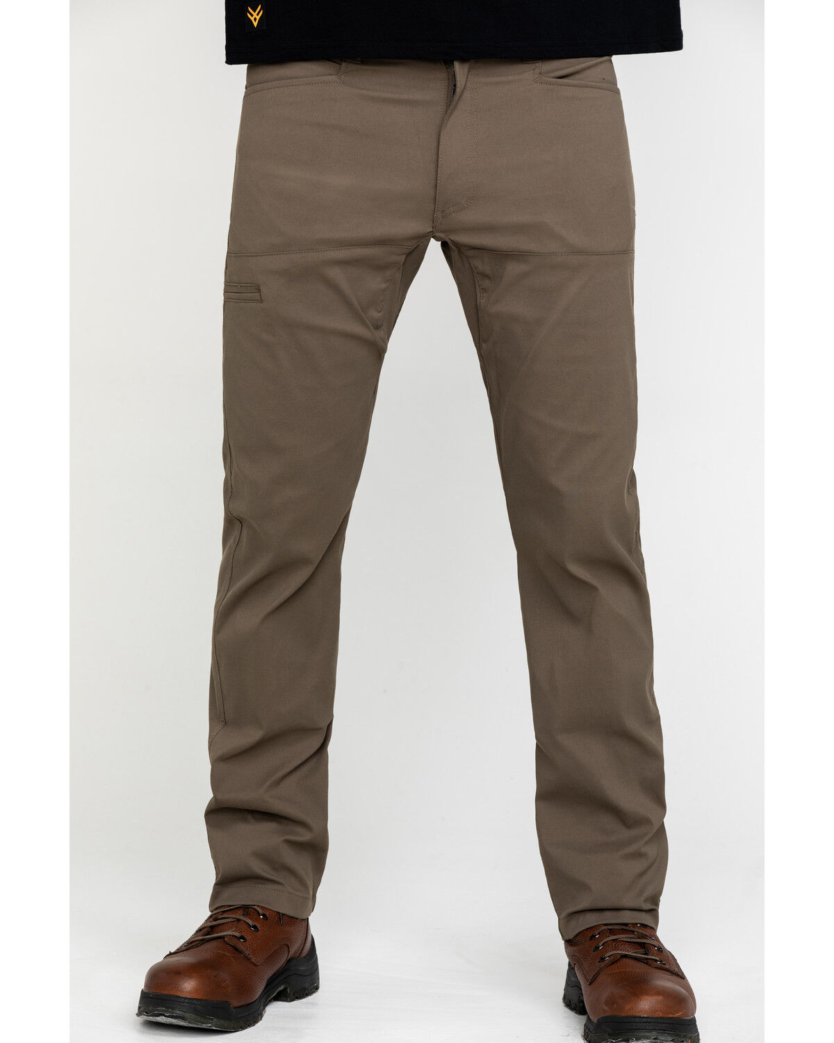Image #2 - ATG by Wrangler Men's Monel Synthetic Stretch Utility Pants, Brown, hi-res