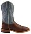 Image #2 - Tony Lama Men's Americana Western Boots - Broad Square Toe, Pecan, hi-res