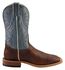 Tony Lama Men's Americana Western Boots - Broad Square Toe, Pecan, hi-res