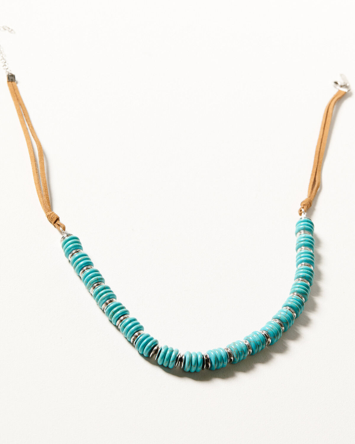 Image #1 - Shyanne Women's Desert Charm Beaded Necklace, Silver, hi-res