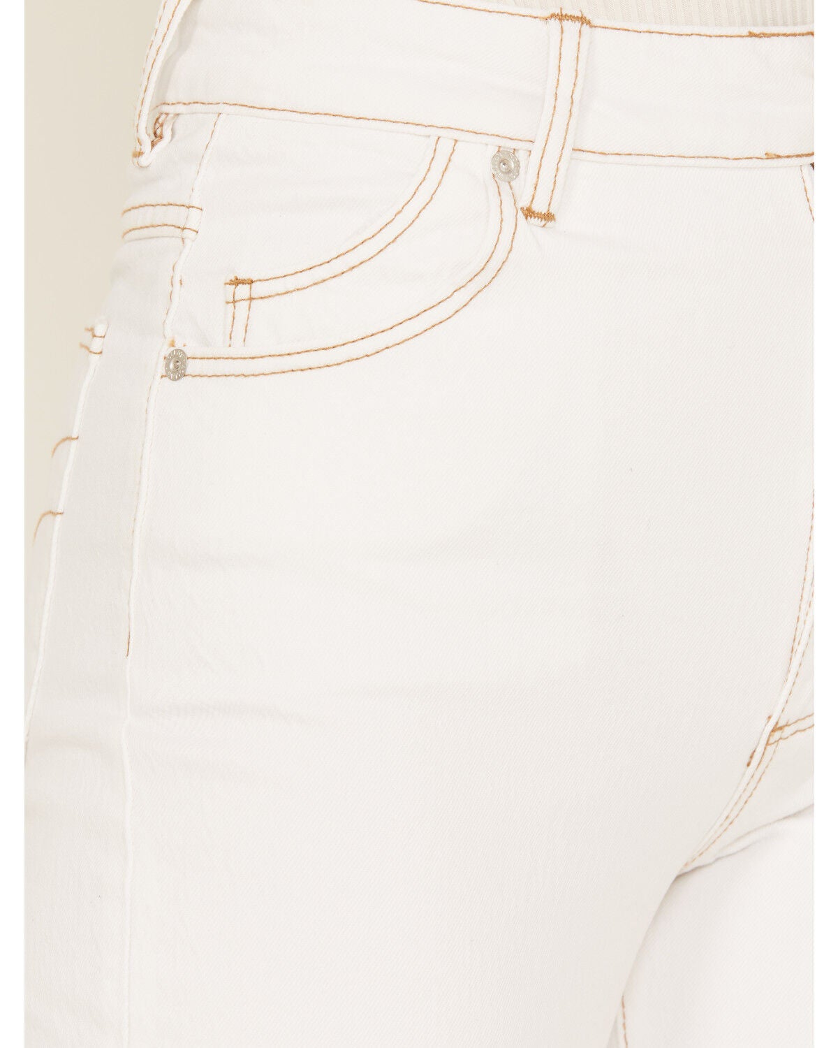 Image #2 - Rolla's Women's High Rise East Coast Ankle Flare Jeans, White, hi-res
