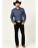 Image #1 - Cody James Men's Night Rider Black Wash Slim Bootcut Stretch Denim Jeans - Tall, Black, hi-res
