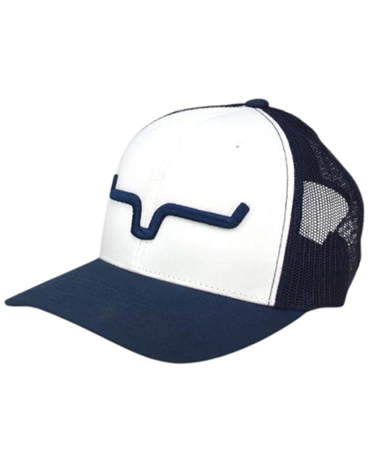 Image #1 - Kimes Ranch Men's Weekly Trucker Cap, Navy, hi-res