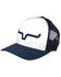 Image #1 - Kimes Ranch Men's Weekly Trucker Cap, Navy, hi-res