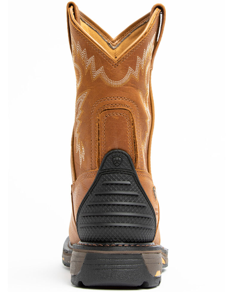 Ariat Men's H20 Workhog Western Work Boots - Composite Toe, Bark, hi-res