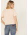 Image #4 - Blended Women's Keep It Peachy Short Sleeve Graphic Tee, Orange, hi-res