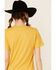Ali Dee Women's Whoa There Cowboy Graphic Tee , Dark Yellow, hi-res