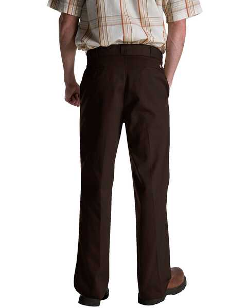 Image #1 - Dickies Men's Traditional 874 Work Pants, Brown, hi-res