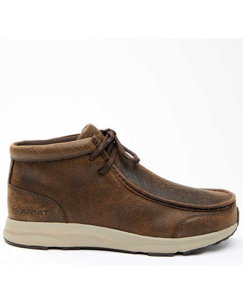 Image #2 - Ariat Men's Brody Casual Shoes - Moc Toe, Brown, hi-res