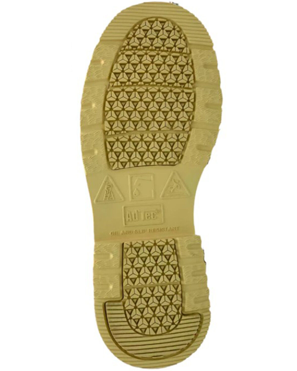 Image #6 - AdTec Men's 6" Apex Moc Work Boots - Composite Toe, Brown, hi-res
