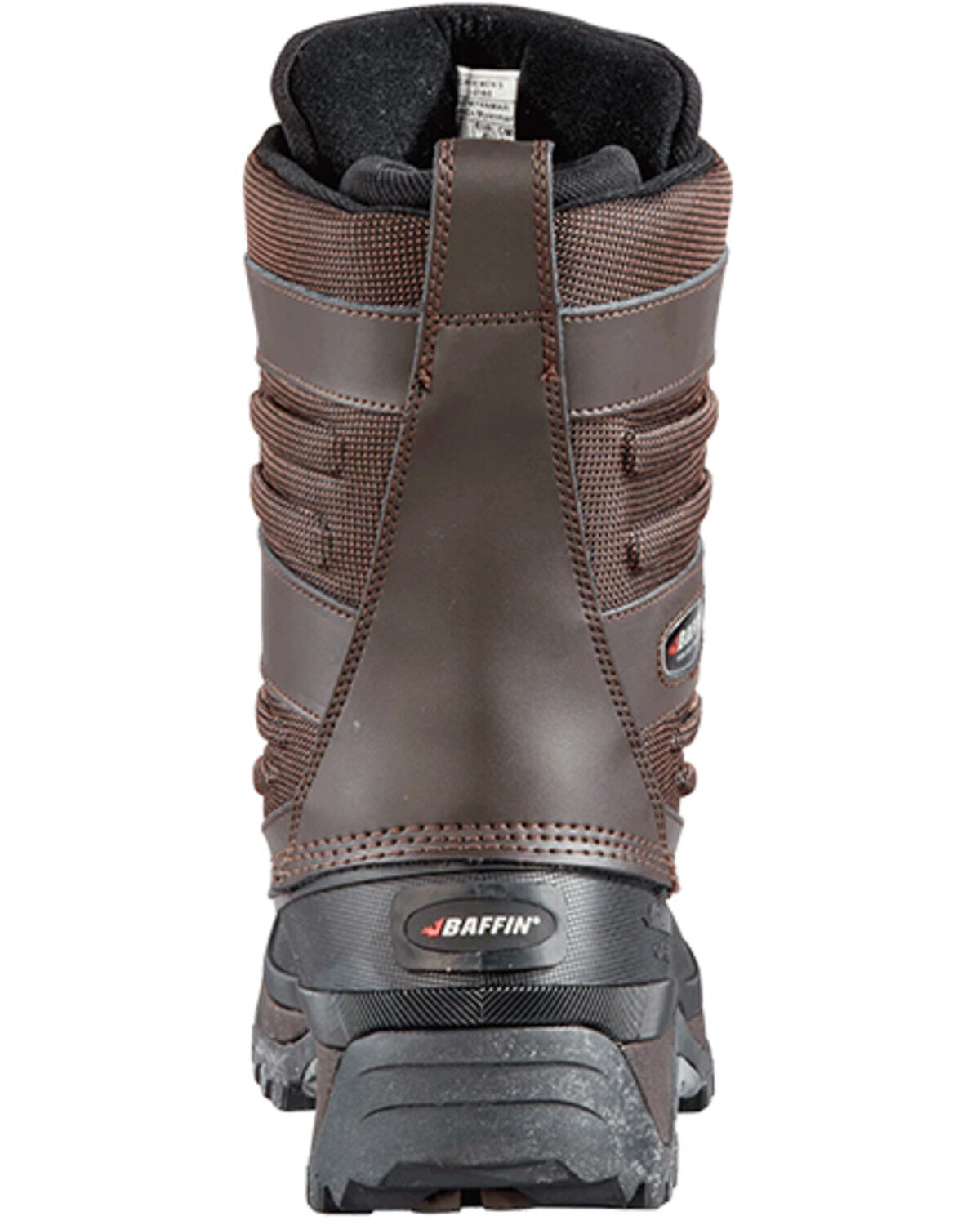 Image #3 - Baffin Men's Crossfire Waterproof Insulated Boots - Soft Toe, Brown, hi-res