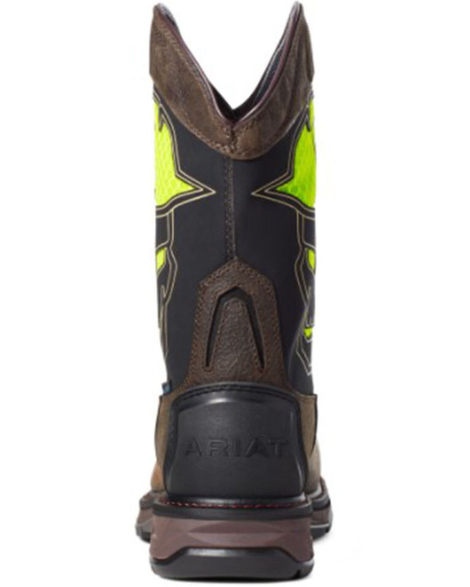 Image #3 - Ariat Men's VentTEK WorkHog® Skull Western Work Boots - Carbon Toe, Brown, hi-res