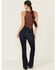 Image #3 - Shyanne Women's Celeste High Rise Sculpt Bootcut Stretch Denim Jeans, Dark Wash, hi-res