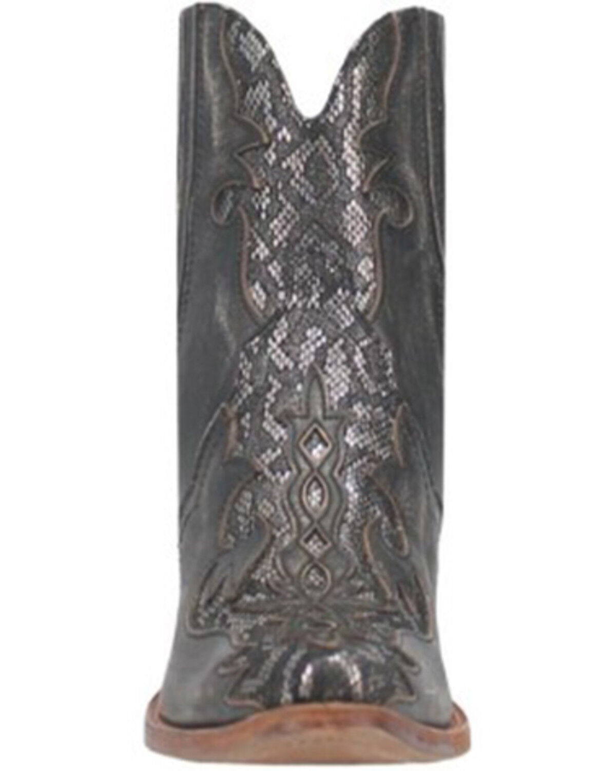 Image #4 - Dan Post Women's Shay Booties - Round Toe, Black, hi-res
