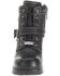 Image #5 - Harley Davidson Women's Tegan Lace Moto Boots - Round Toe, Black, hi-res