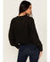 Image #4 - Rock & Roll Denim Women's Steer Head Graphic Long Sleeve Pullover, Black, hi-res