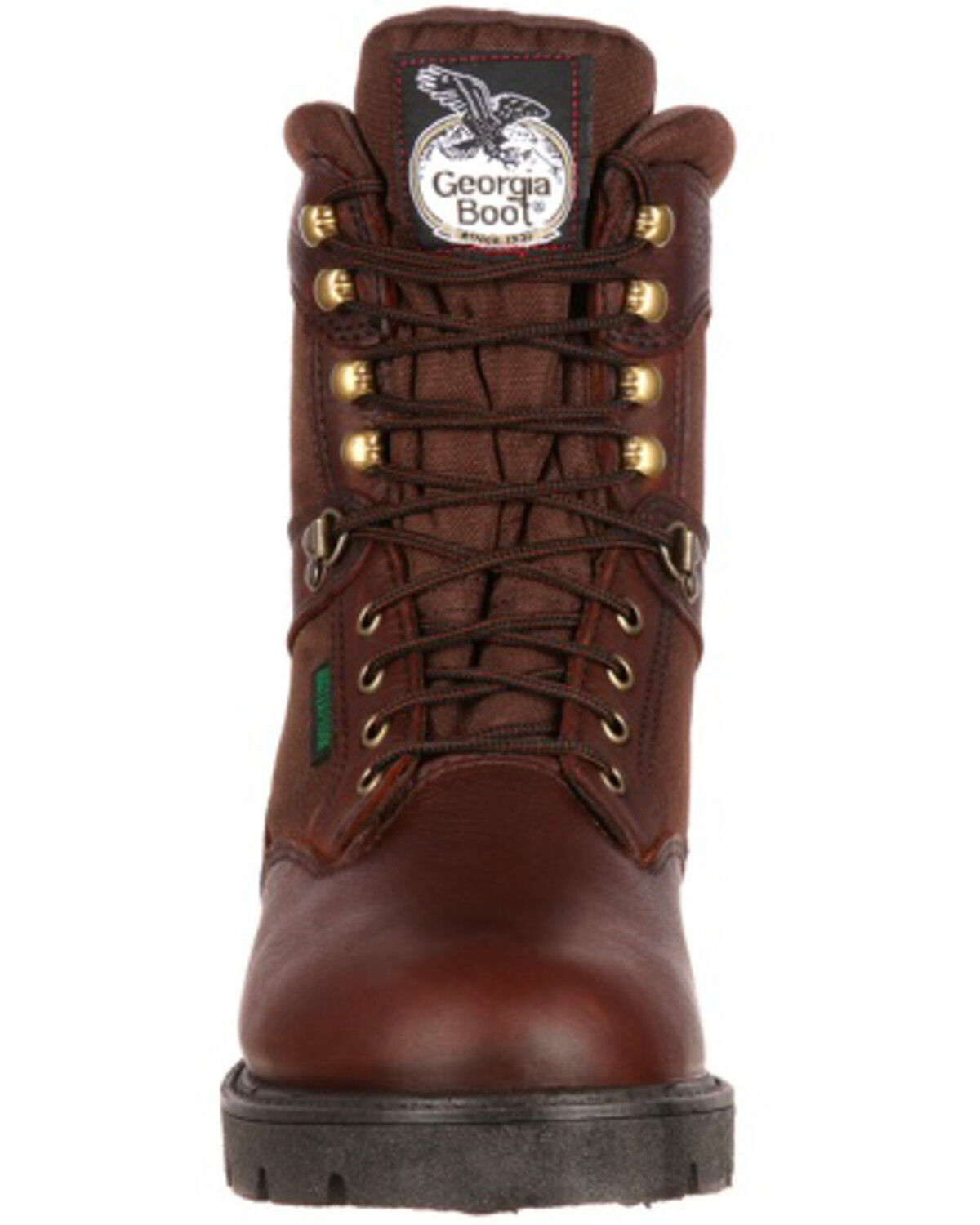 Image #5 - Georgia Boot Men's Homeland Waterproof Work Boots - Steel Toe, Brown, hi-res