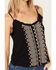 Image #3 - Shyanne Women's Beaded Cami, Black, hi-res