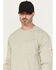 Image #3 - Ariat Men's FR Air USA Scream Long Sleeve Work T-Shirt - Big, Grey, hi-res